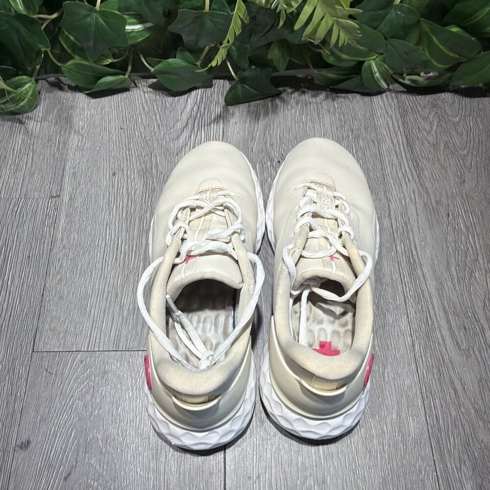 G/FORE GFORE MG4+ Limited Golf Shoe LADIES Cream Pink Size 5 - Picture 6 of 10